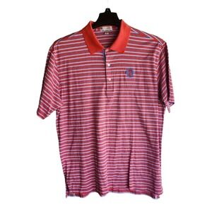 Peter Millar Nemacolin Woodlands Mystic Rock Golf Short Sleeve Polo Men's Size L